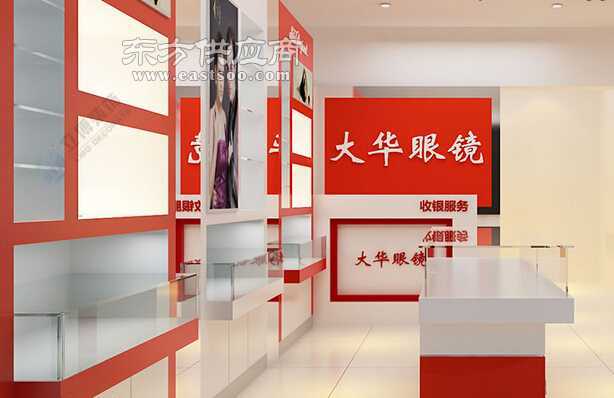 不銹鋼烤漆眼鏡店裝修與展柜設(shè)計的藝術(shù)融合